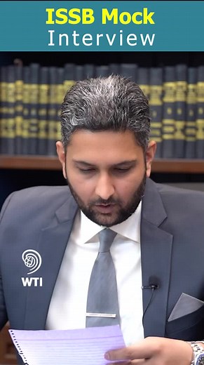 The aim of this video is to guide ISSB aspirants that what sort of questions they can expect during their interview. This is one of the example. The environment,pressure and language in interview varies among different candidates. #navy #issb #army #initial #paf #forces #airforce #worldtimes #sarmad #deputypresident #president #gto #psychologist #bestissbacademy #issbcoaching #gtotask #obstacle #obstacles #interview #lecturette #groupdiscussion #military #militaryplanning #opi #srt #essaywriting