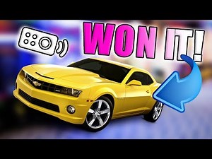 I WON A CAMARO FROM THE ARCADE!