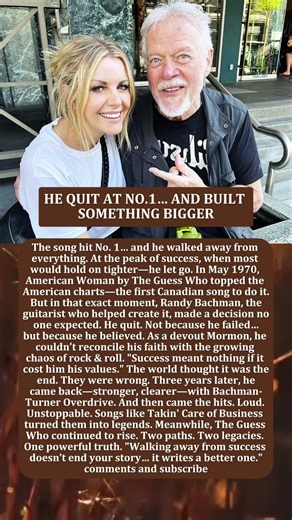 HE QUIT AT NO.1… AND BUILT SOMETHING BIGGER