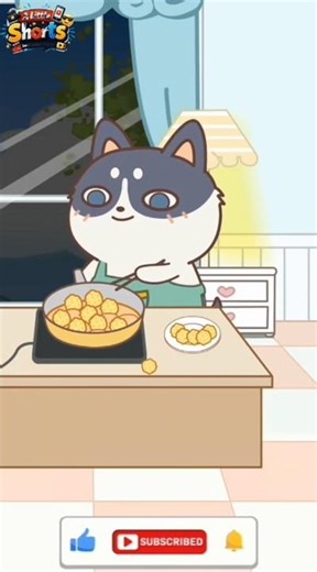 piku ciku cooking #Piku #ciku #pikuciku #Cartoon cat