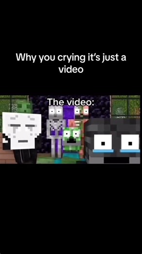 OG Monster School fans are crying right now 😭 #minecraft #minecraftshorts #meme #shorts
