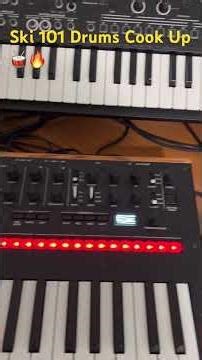 MPC Key 37 - Beat making with the Ski 101 Drums #akai #mpc #mpc key
