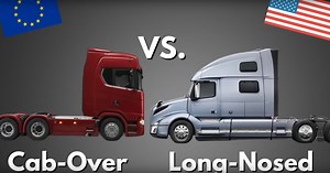 Amerikanci voze kamione s ‘dugim nosom‘, dok u Europi voze kamioni bez ‘nosa‘: Postoji razlog...