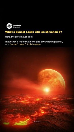 What a Sunset Looks Like on 55 Cancri e?