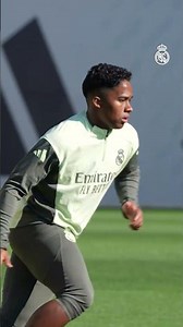 First training session of the week ✅ #realmadrid