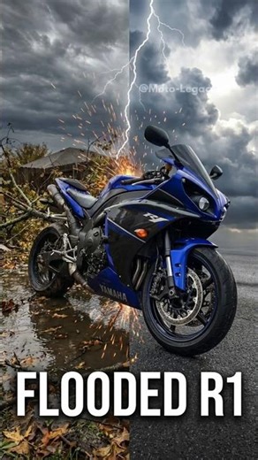 Flooded Yamaha R1 Found After a Storm #yamahar1 #yzfr1m #SuperbikeRebuild