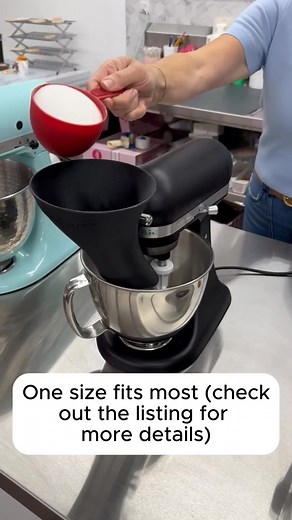 The one and only Countess Flour Funnel! New and improved model now dishwasher safe! | The Cookie Countess