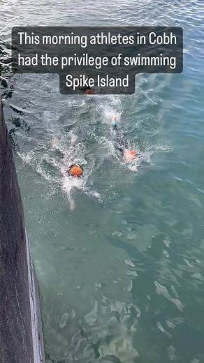 3K views · 20 reactions | A unique Triathlon with Cobh Triathlon Club Swimming from the old prison on Spine Island All athletes made the 1700m ‍♀️ and are onto the bike! | Triathlon Ireland | Facebook