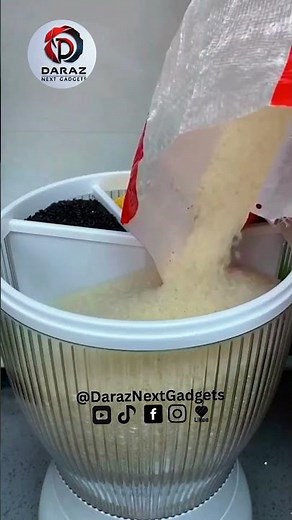 Kitchen Must Have 2025 🔥 Multi Layer Storage Dispenser | Stackable Organizer for Food & Grains