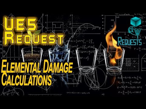 UE5 Elemental Damage Calculations | REQUESTED