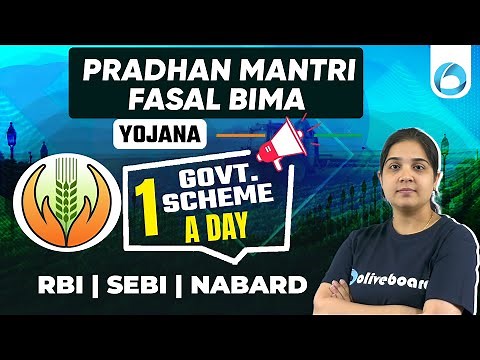 Pradhan Mantri Fasal Bima Yojana | | Government Scheme a Day | Schemes Explained By Pooja Ma'am