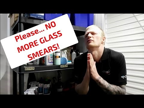 How To Clean Glass, With NO SMEARS!