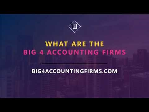 Who are the big four? (Deloitte, PwC, EY & KPMG)