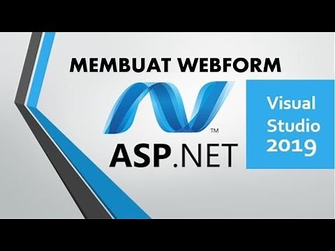 Membuat Web Form (ASPX) di Visual Studio .NET 2019