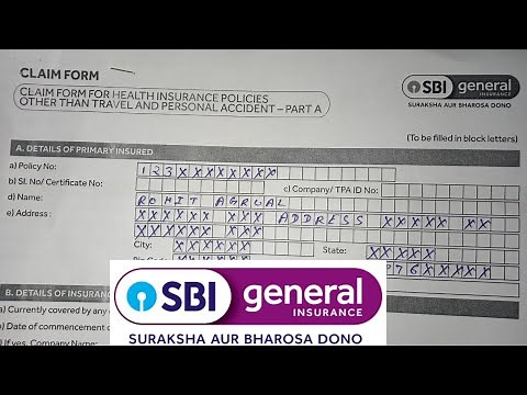 How to Fill SBI General Insurance Health Claim Form ?