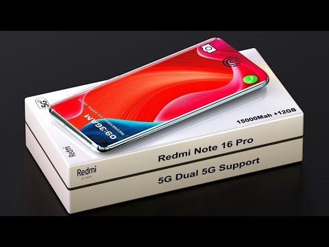 Redmi Note 16 Pro ⚡ 5G, 50MP Camera, Snapdragon 7 Gen3, Wireless, IP69 Certified/Redmi Note 16 Pro