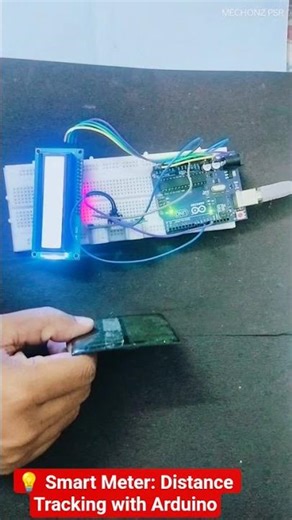 💡 Smart Meter: Distance Tracking with Arduino