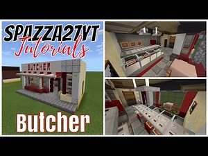 Minecraft Small Shops #2 Butcher Tutorial