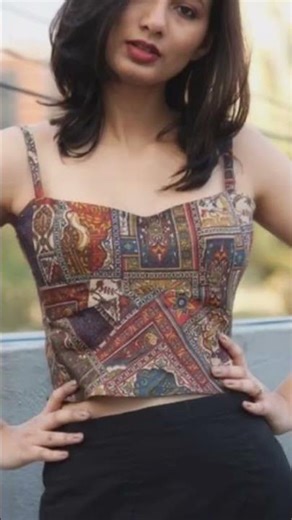 Trendy Girls Crop Top Design Collection | Stylish Blouse & Western Top Ideas |#lookbook