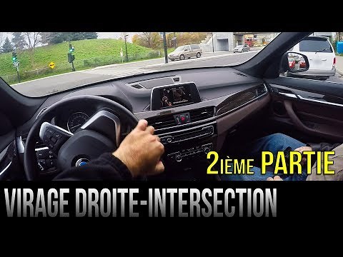 Comment tourner à droite à une intersection - 2ème partie