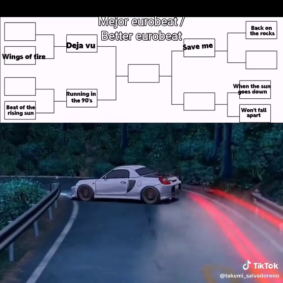 Takumi Fujiwara's Epic Drift Battle | Initial D Anime Tribute