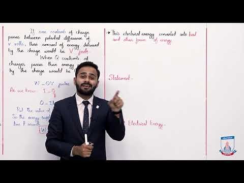 Class 10 - Physics - Chapter 14 - Lecture 10 Electrical Energy & Joule's Law - Allied Schools