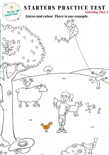 Starters Practice Test Listening_Part 4: Get Ready for Starters