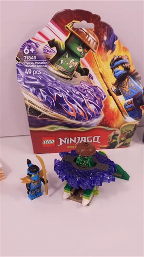 LEGO NINJAGO Nya vs. Mutation Monster Spinner (71849)[49 pcs] #shorts ‪@TopBrickBuilder‬