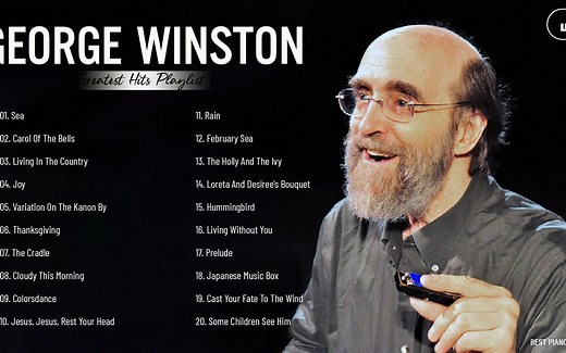 GeorgeWinstonGreatestHitsCollection-BestSongOfGeorgeWinston-BestPianoMusic