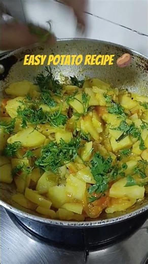 easy potato recipe 🥔#youtubeshorts #tyshorts