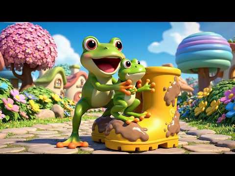 Hop Hop Toad Toy Who Splashed My Muddy Backyard | Nursery Rhymes for Kids | Baby Songs & Toddler