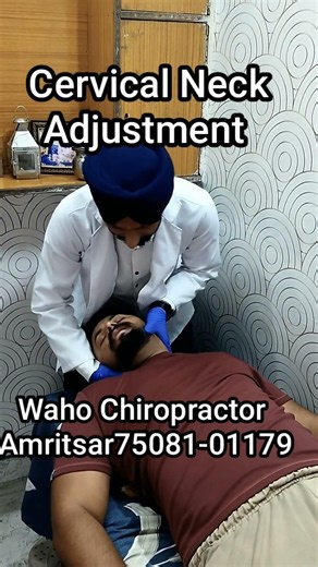 Cervical Neck Adjustment A precise chiropractic technique designed to restore proper neck alignment
