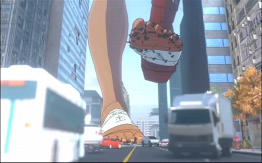 《giantess》女巨人破坏城市②