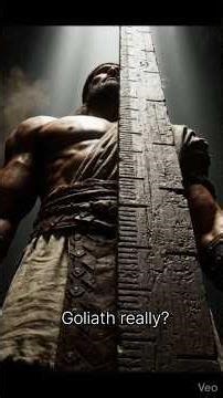 how tall was Goliath really | king David #bible #kingdavid