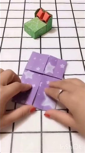 Origami Bed #diy #origami #diycraft #crafts #homemadepapercraft