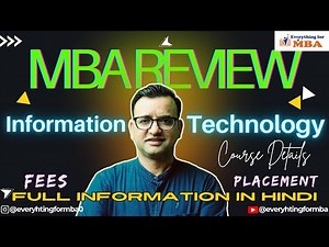MBA IN INFORMATION TECHNOLOGY (IT) COURSE DETAILS | CAREER | SALARY | JOBS | SCOPE | TOP COLLEGES