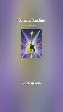Banana Bassline: Extremely Funky Bass & Guitar Instrumental with Bass & Guitar Solos