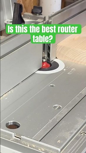 Testing Out the Freud Quadra-Cut router bit #woodworking #shorts