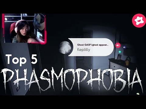 Top 5 Phasmophobia Sound Effects with Streamer Reactions | The Best Troll Sounds for Horror Fans