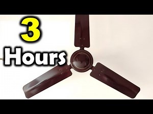 3 HOURS Ceiling Fan ASMR Sound for Sleeping, Relaxing, Studying, Deep Focus | Sounds2Relax