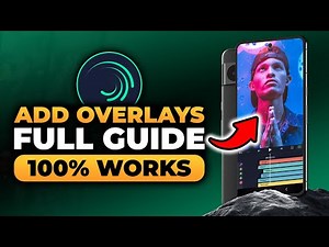 How To Add Overlays On Alight Motion (FAST & EASY) | 100% WORKS! | Alight Motion Overlay Add