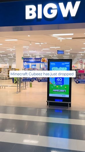 BIG W on Instagram: "That’s right, Minecraft Cubeez™ is here 🤝😅 There’s 40 of your favourite Minecraft characters to collect 💙 Learn more through the link in our bio ✨ T&Cs Apply. © 2025 Mojang AB. TM Microsoft Corp. TM Cubeez #bigwfinds #minecraftcubeez #minecrafters #minecraft #bigwcommunity #minecraftbuilds #cubeez"