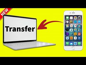 How to Transfer Photos/Videos from iPhone to Laptop! (Without Any Cable )
