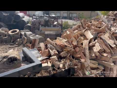 2022 Alpha 6 Log Splitter with Box Wedge Time Lapse