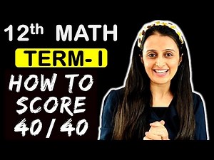 CBSE CLASS 12th / XII | Score 40/40 | TERM 1 CBSE BOARD EXAM | MCQ Short Tricks | NEHA AGRAWAL