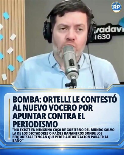 BOMBSHELL: ORTELLI RESPONDS TO THE NEW SPOKESPERSON FOR TARGETING JOURNALISM
