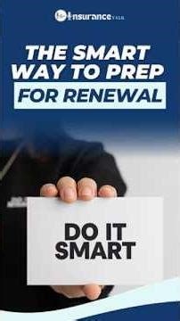 Before Your Policy Renews, Do This #insurancetips #businessprotection