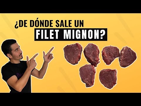 De dónde y cómo se obtiene un FILET MIGNON | Carnicería