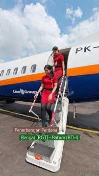 Wings Air Rengat - Batam, Inaugural Flight with ATR 72-600 Aircraft