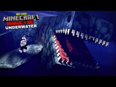 100 Hari Minecraft Hardcore Underwater Only